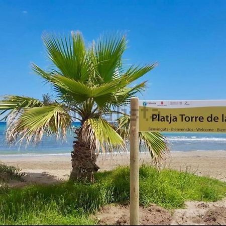 Apartamento En Primera Linea De Playa Con Vistas Cabanes  Exterior photo